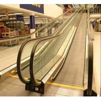 Flat Escalator Ramp Double-Arc Inclined Moving Walkway